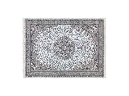 تصویر فرش پاتریس طرح الماس رنگ کرم 1500 شانه